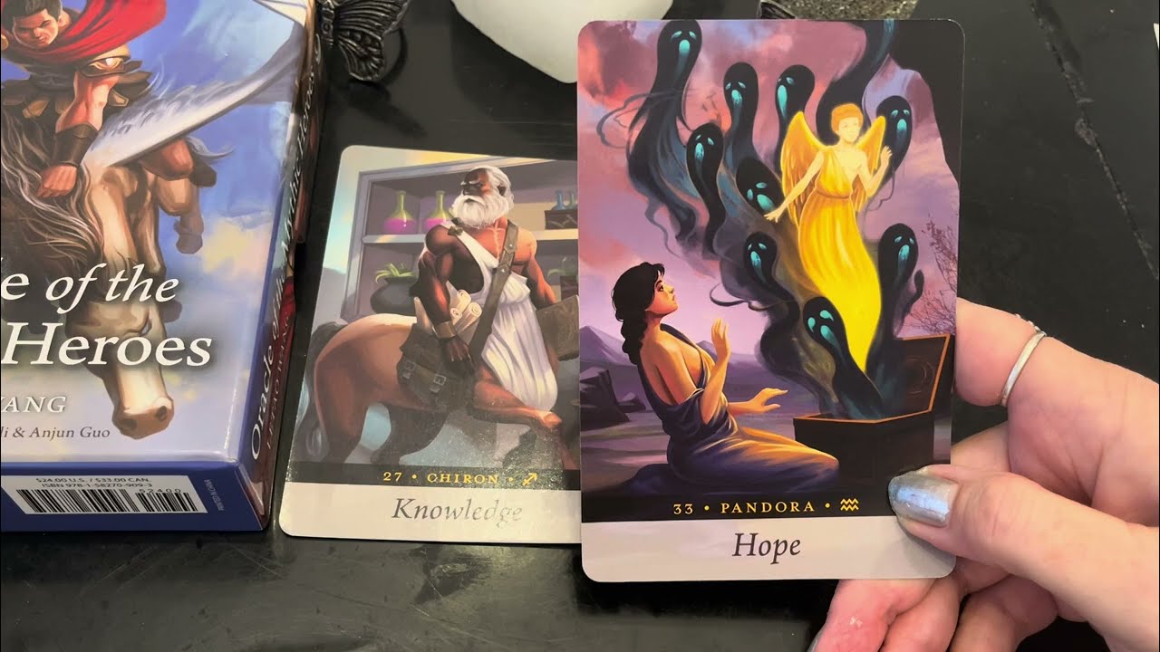 Oracle Of The Mythic Heroes-New Release!-Close Up Review Plus Bonus Reading!