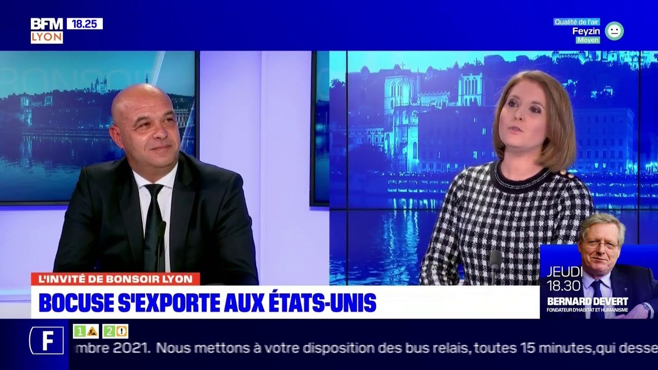 J&eacute;r&ocirc;me Bocuse &eacute;tait l'invit&eacute; de Bonsoir Lyon du 16/11/21