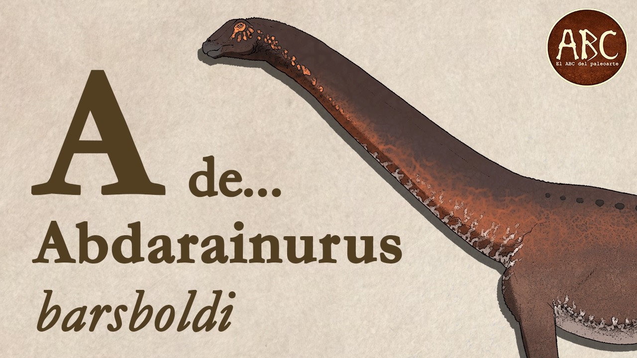 A de Abdarainurus || El ABC del Paleoarte || #2