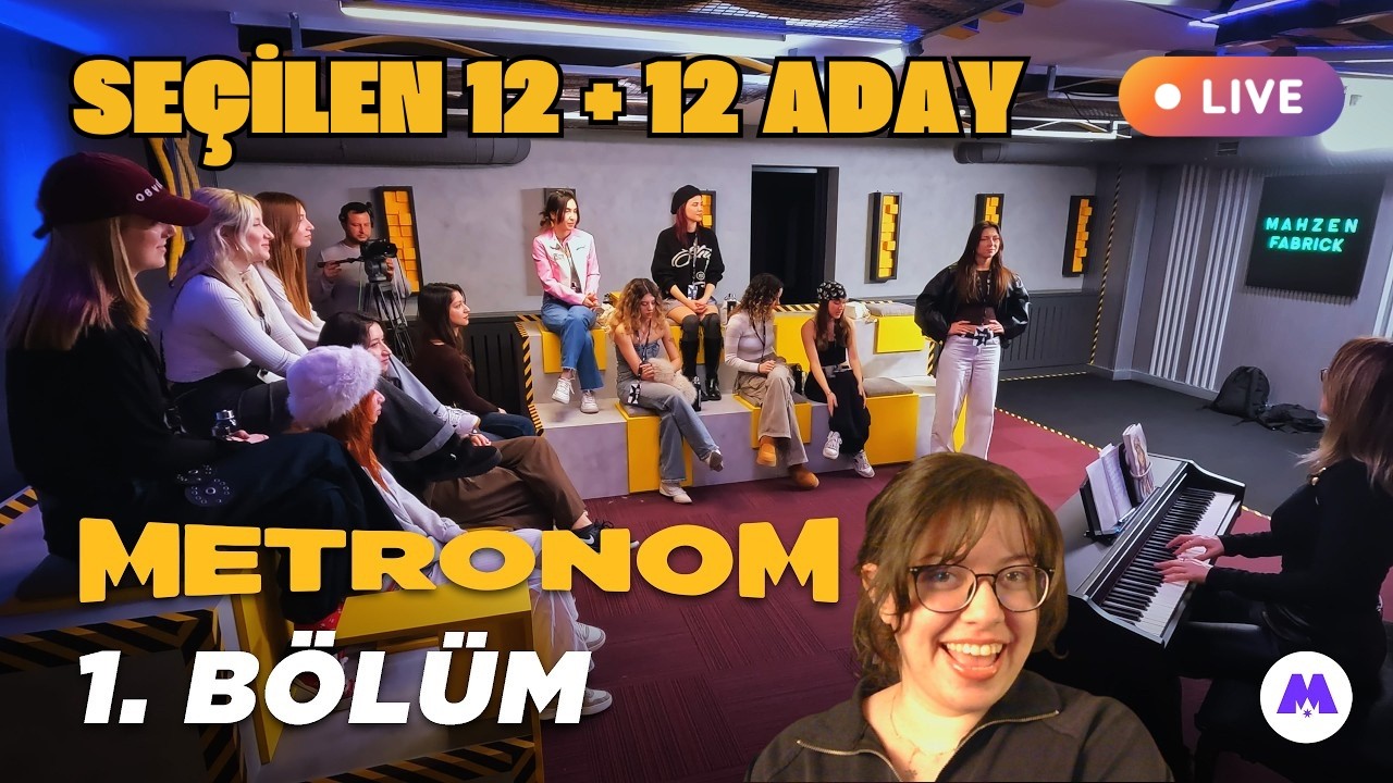 Metronom Akademi 1. Bölüm İzliyoruz! 💃🕺🎶 (canlı yayın)