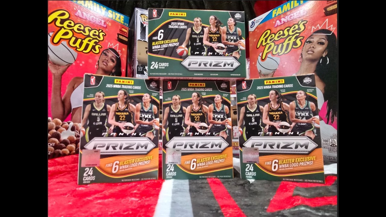 2025 WNBA Prizm DSG Exclusive Blaster, 4 box rip