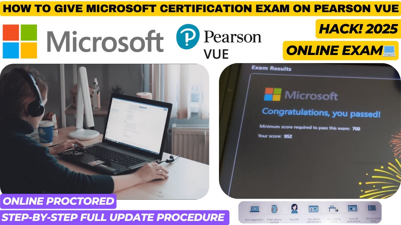 Microsoft Certification Exam Hack at Home | Pearson VUE Guide + Pro Tips 2025 | Secret Hack! 🔒