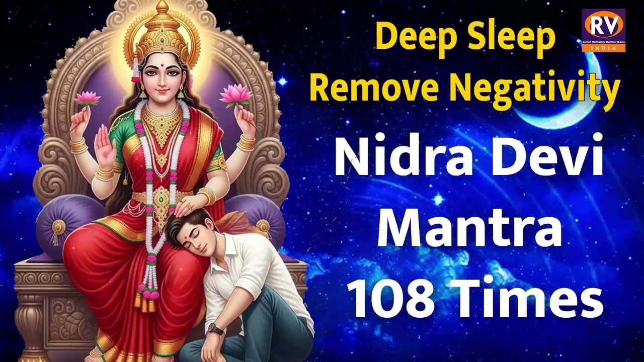 GUIDED SLEEP MANTRA: NIDRA DEVI 108 Times for Restful Night