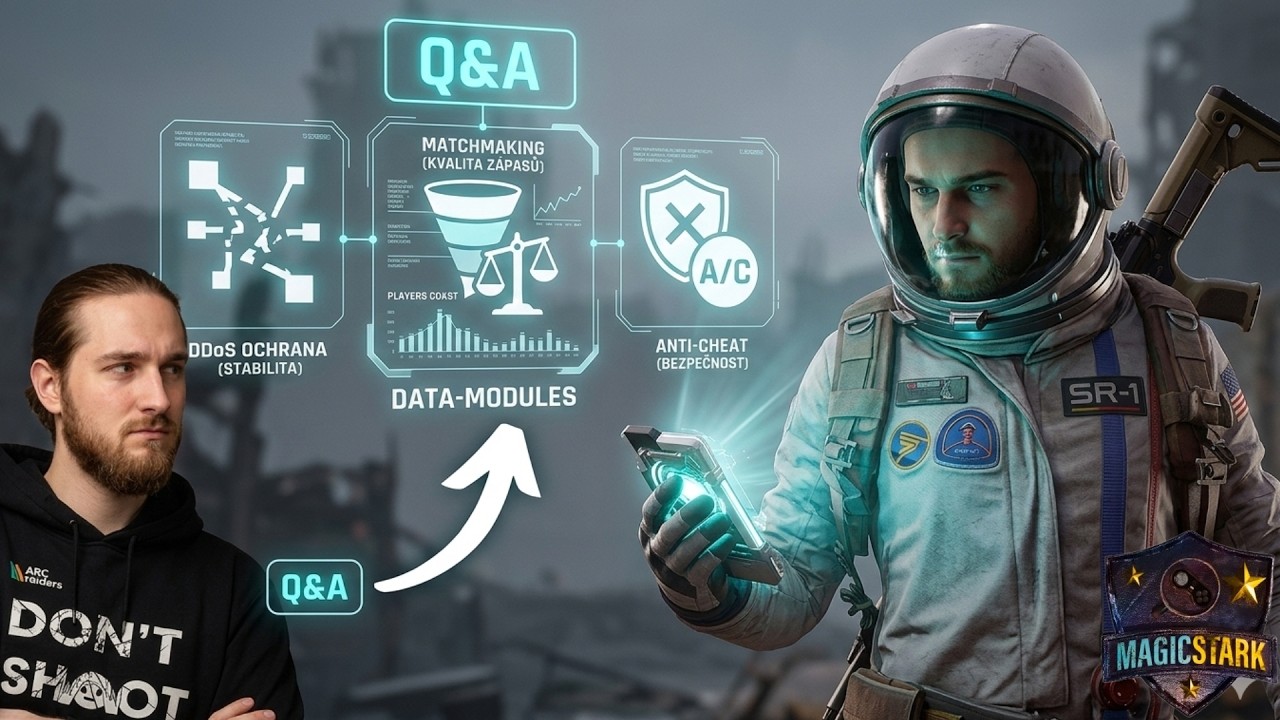 Zodpovídáme další Q&A pro hráče, od Embark Studia | Arc Raiders CZSK Ambassador | MagicStark
