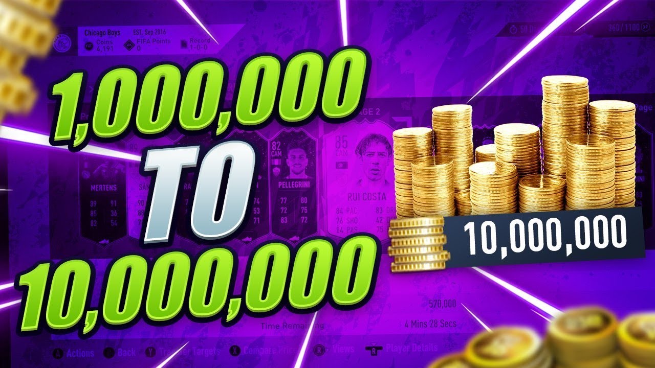 HOW TO MAKE 10 MILLION COINS! (FIFA 20 TRADING METHODS)