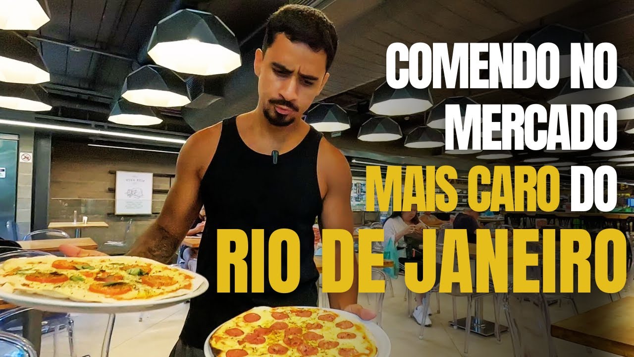 COMENDO NO MERCADO MAIS CARO DO RIO DE JANEIRO - LAUDO DE CRIA