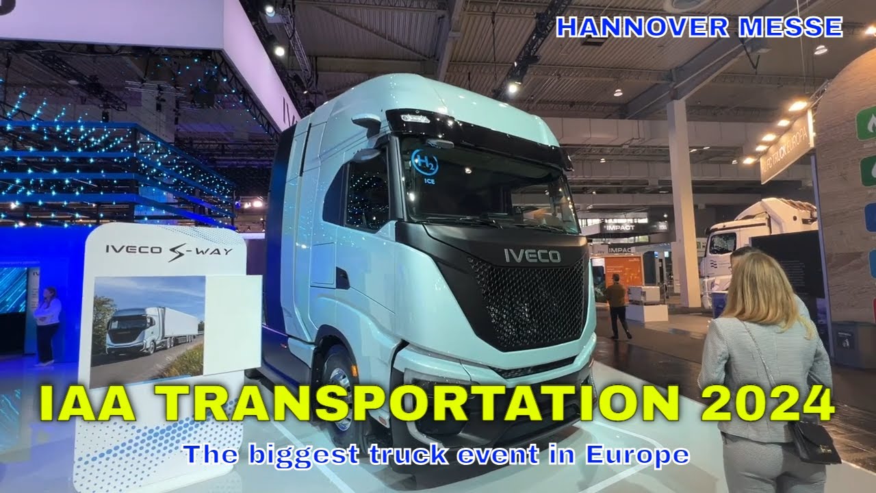 Iveco H2 Ice (2025) Hydrogen Tractor Truck   IAA Transportation 2024 Hannover Messe