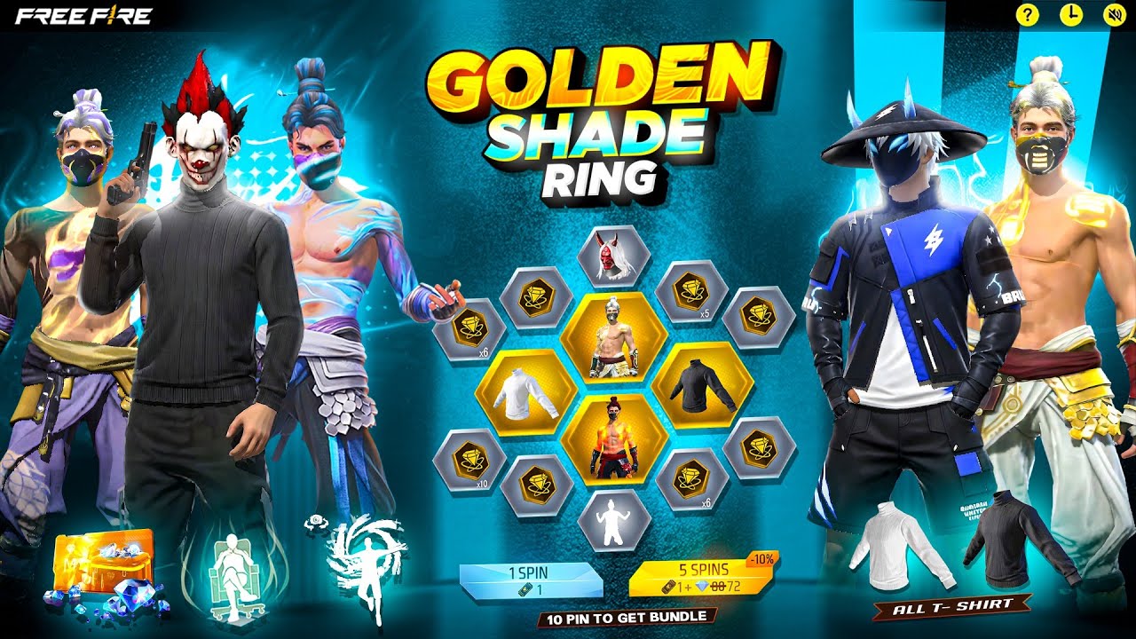 Golden Shade Bundle Return Update ফাইনালি আসছে 😍 | Ff New Event Bd Server | Free Fire New Event