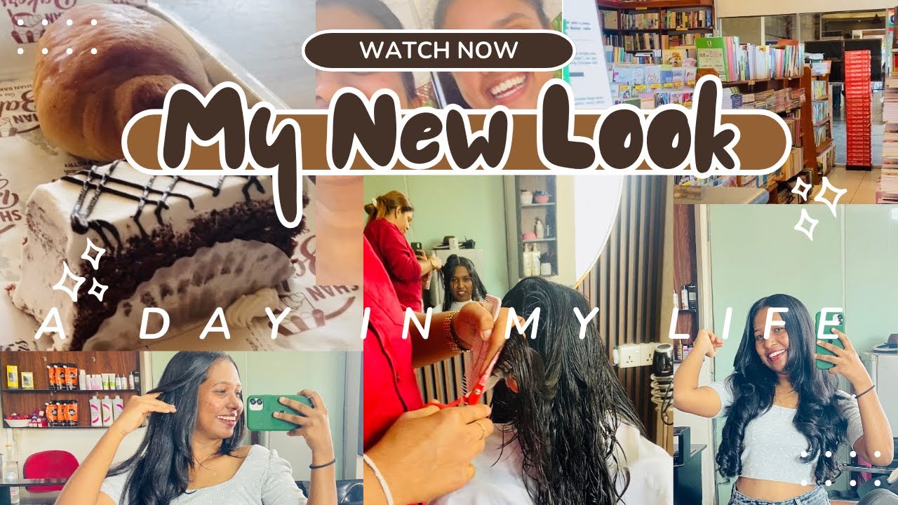 මම කොණ්ඩෙ කැපුවා🙈🖤|My new look for 2026|hair cut|Apoorvie|It's Apoorvie