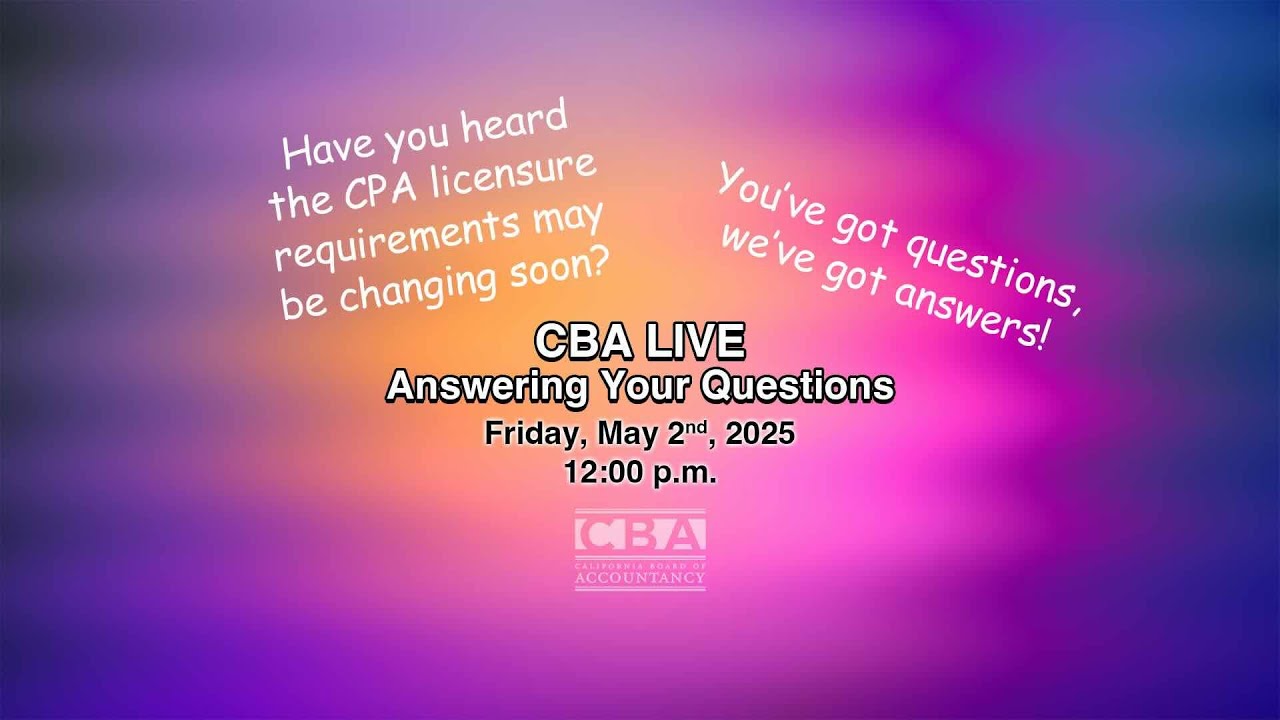 CBA Live | May 2, 2025