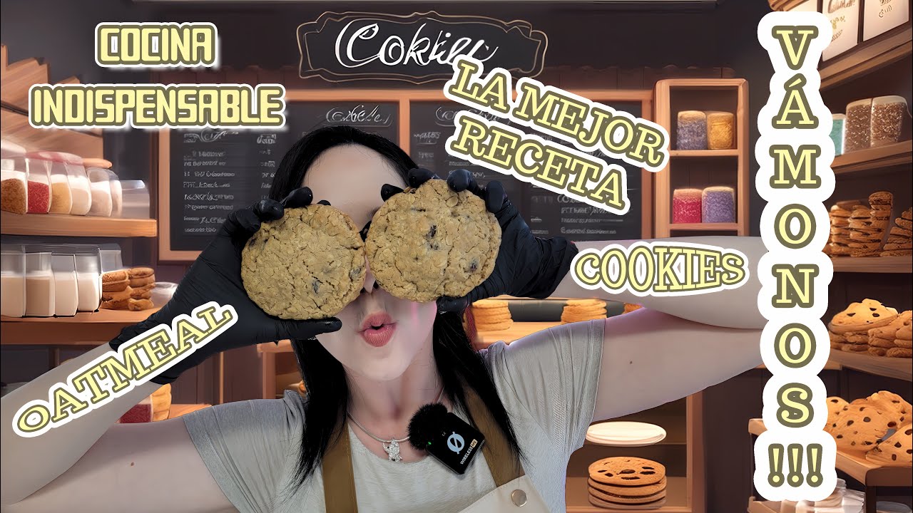 OATMEAL COOKIE | GALLETA DE AVENA | #oatmealcookies