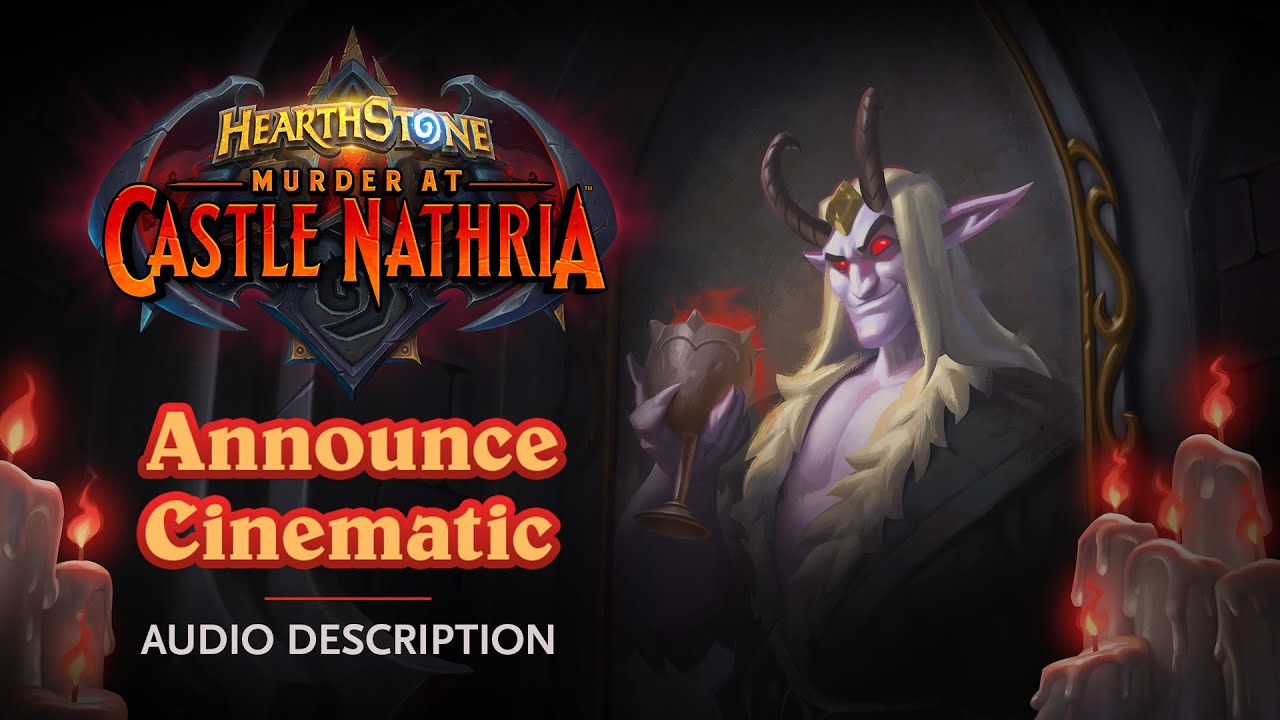 #AudioDescription Murder at Castle Nathria Cinematic Trailer