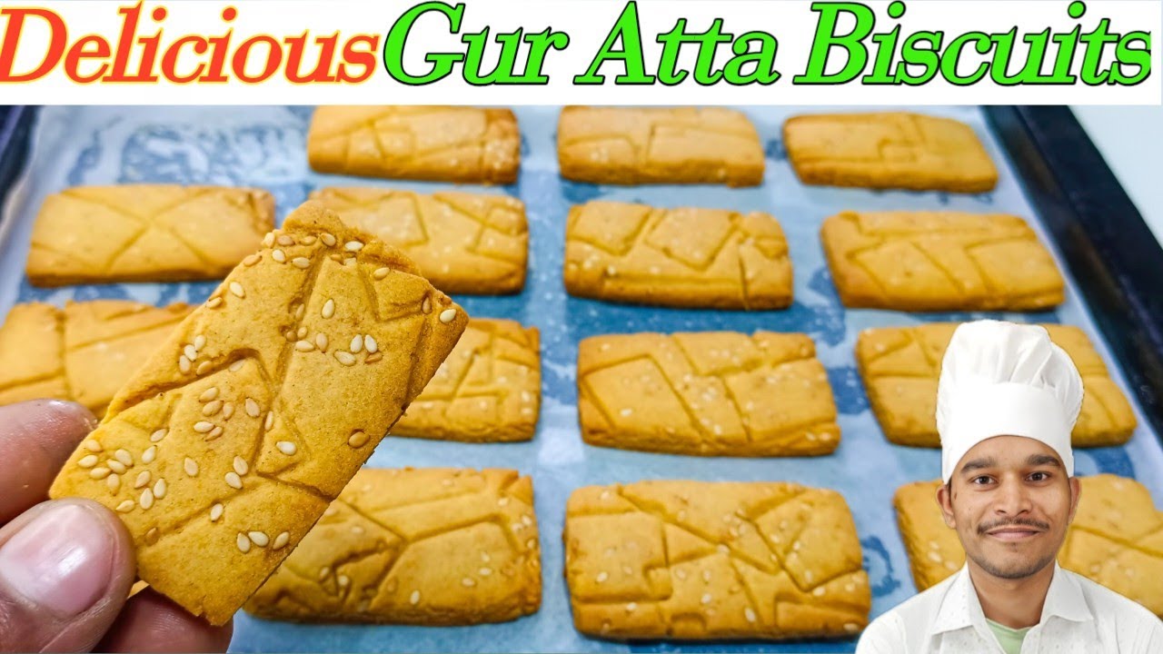 Atta Gur Til Biscuit  Recipe|Atta Jaggery Biscuits|Atta Jaggery Biscuits|Recipe|Atta Gur Til Biscuit