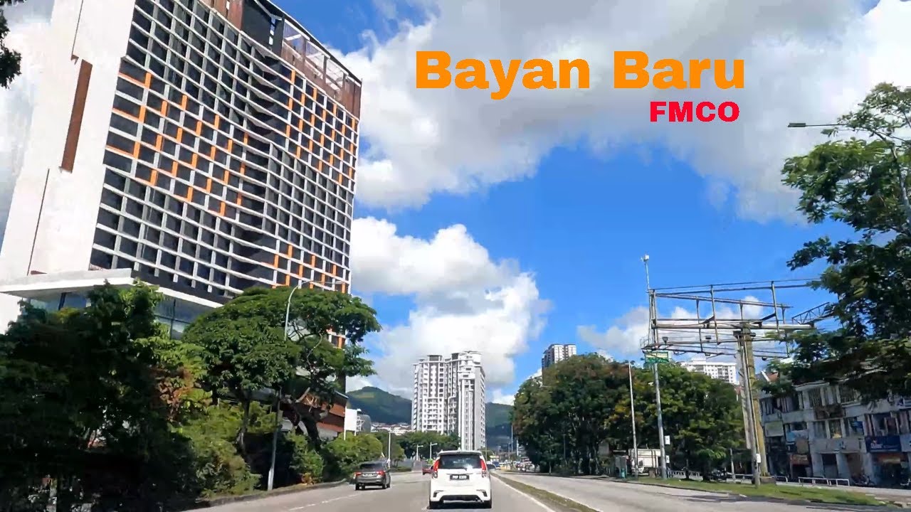 [4K- FMCO] Penang Driving & Explore The Vaccination Centres (PPVs) Bayan Baru | Equatorial Hotel