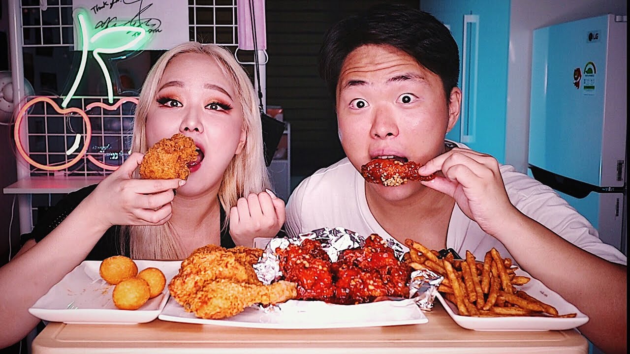 Корейская Компания Подала в СУД за Мукбанг? Знаменитая корейская курица BBQ