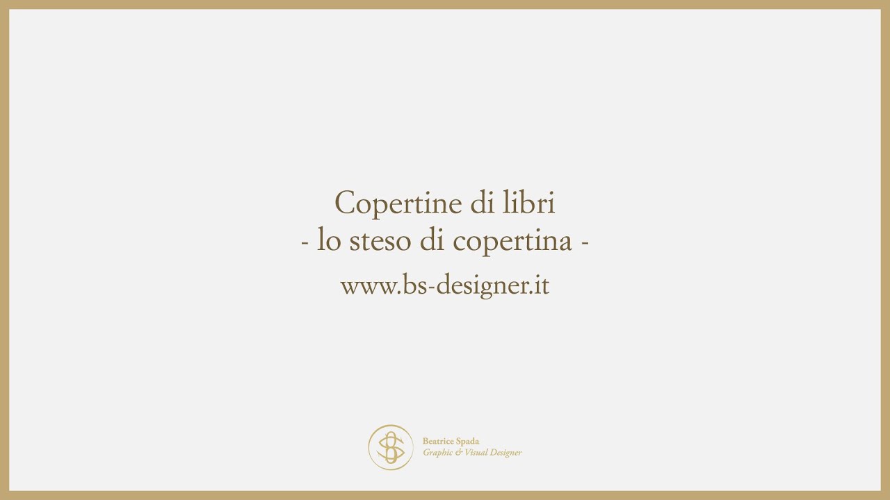 Copertine di libri, lo steso di copertina