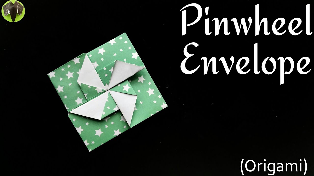 Pinwheel Envelope Letter - DIY Tutorial by Paper Folds ❤️