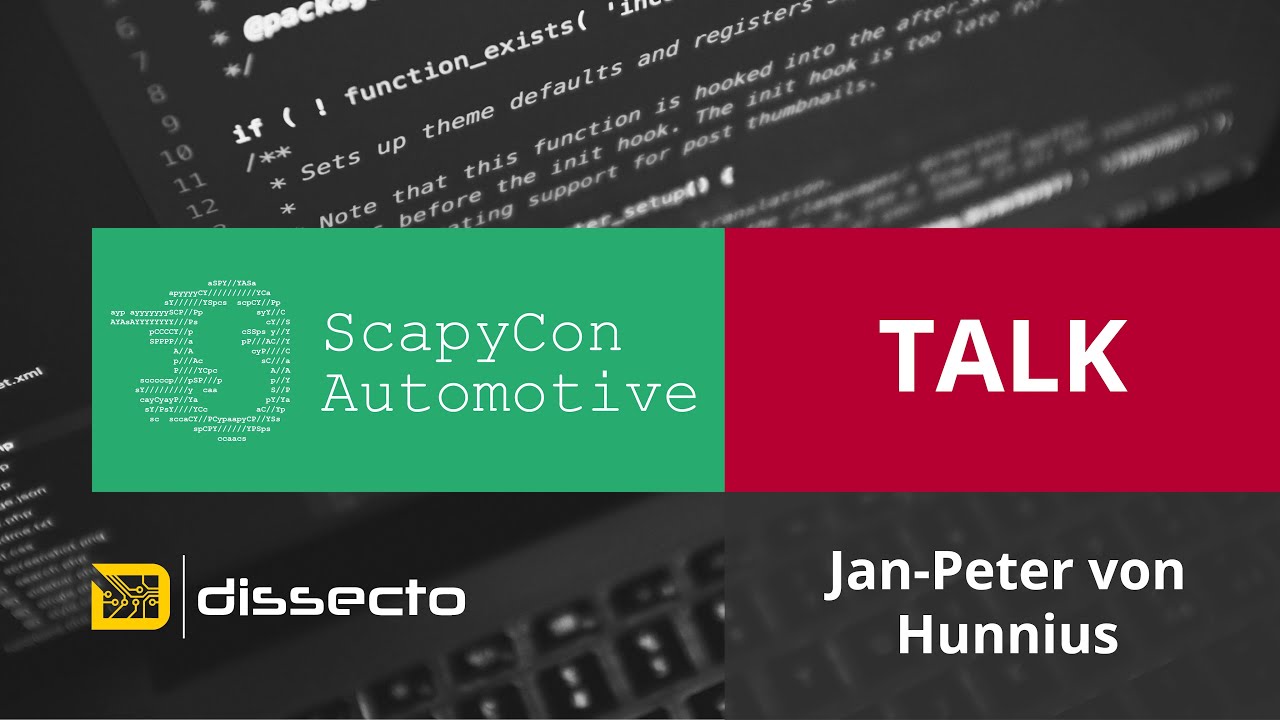 ScapyCon 24 - Insights Into Vehicle Attack Vectors - Jan-Peter von Hunnius