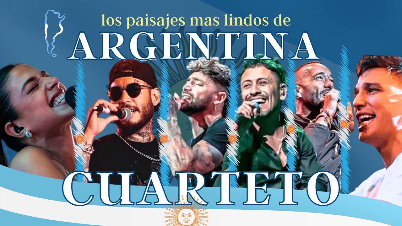 Lo Mejor del Cuarteto 2026 🎶 | Un Viaje por Argentina (Paisajes Increíbles) 🇦🇷