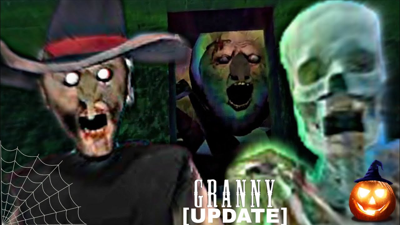 GRANNY ZROBIŁA CUKIEREK ALBO PSIKUS 👻🎃 - Granny [HALLOWEEN UPDATE]