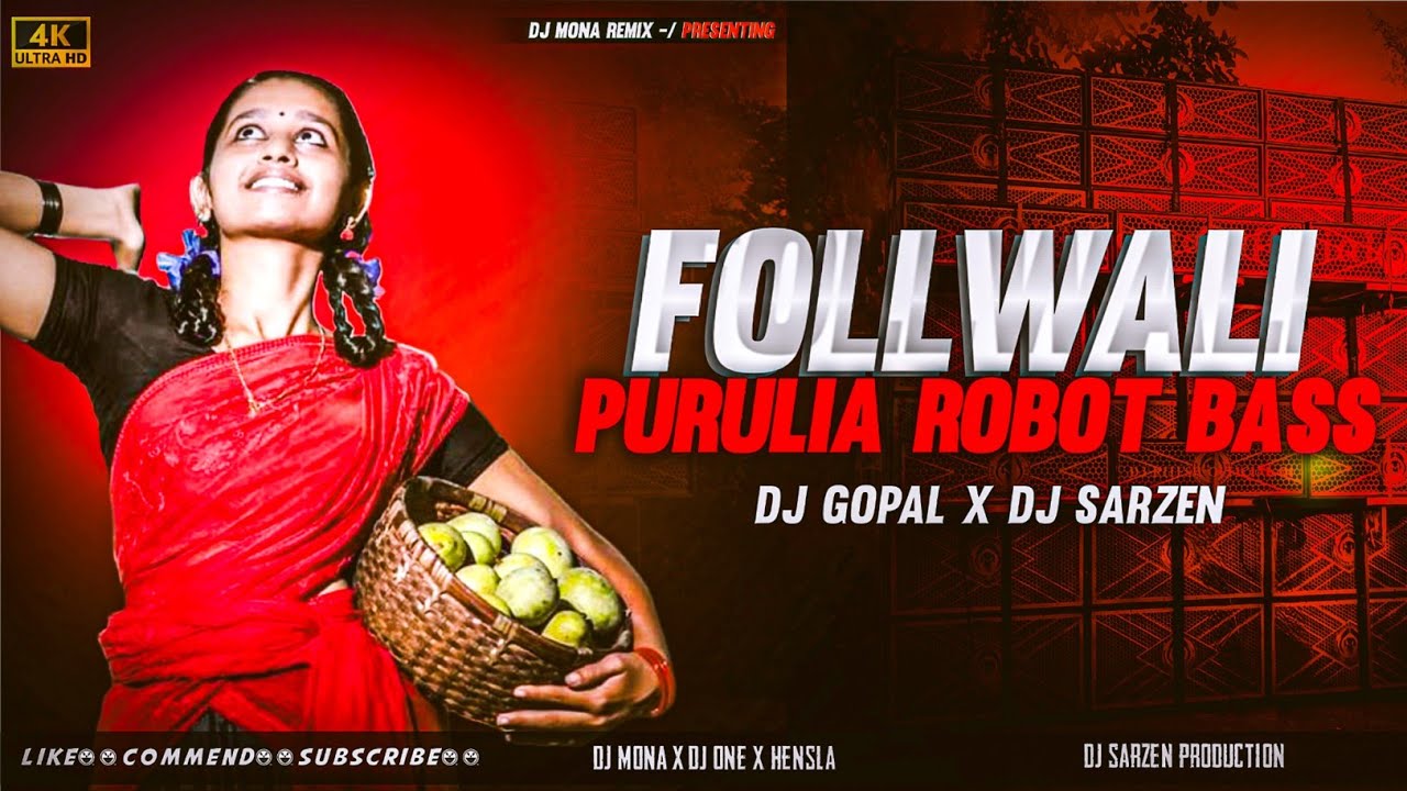 Foll Wali Robot Bass Mix Dj Sarzen Purulia Old Song Trend Song 2025 Dj Gopal Hensla Purulia