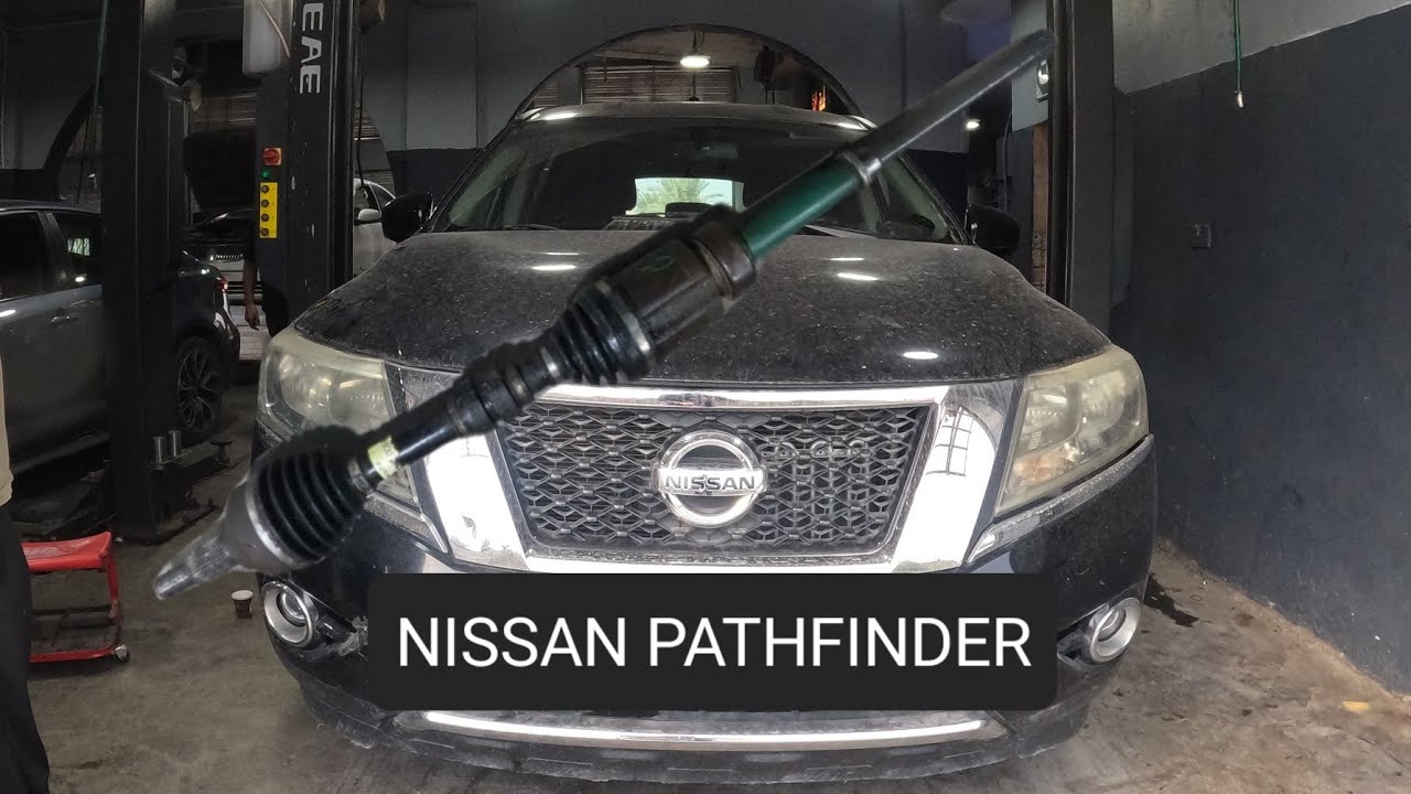 Reemplazo eje CV... nissan pathfinder 2013 - 2019