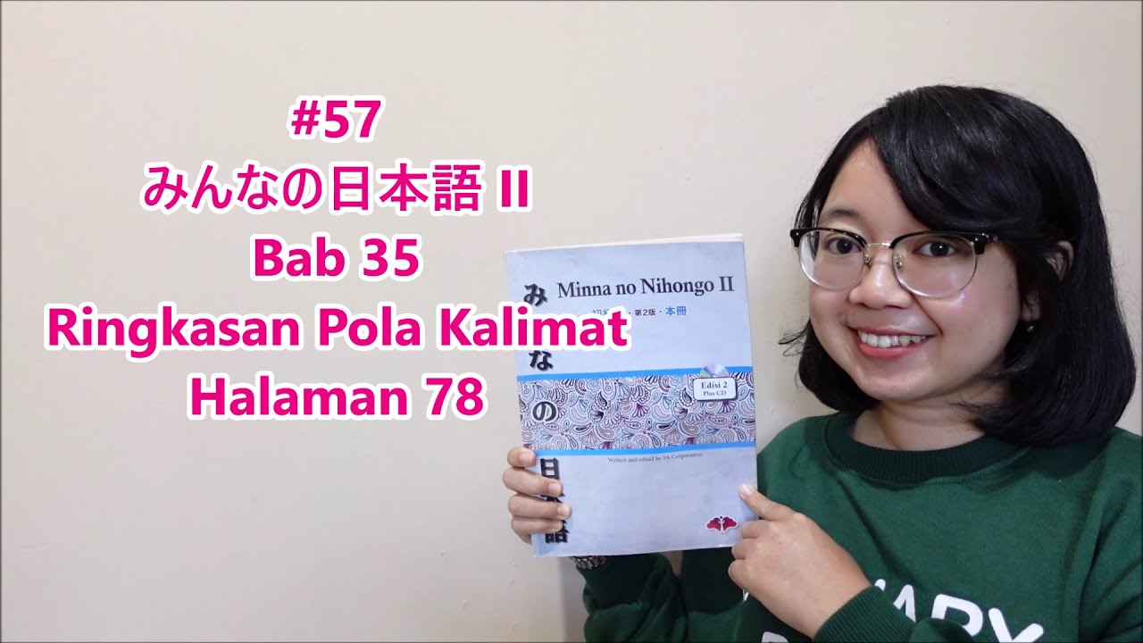 57# Bab 35 - Ringkasan Pola Kalimat Persyaratan ば - Minna no Nihongo II