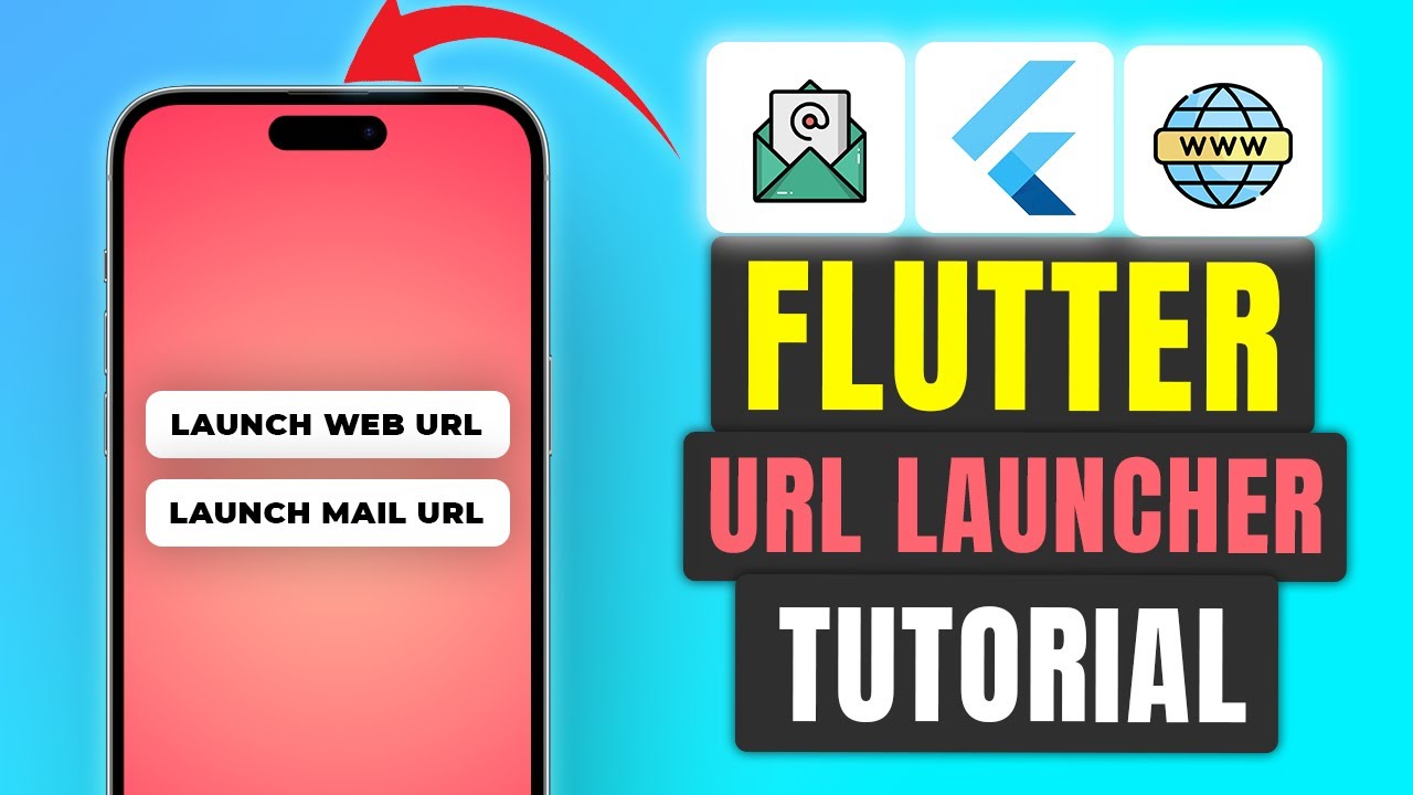 Flutter URL Launcher Tutorial | Launch Web, Email, Phone & SMS URL's within Flutter