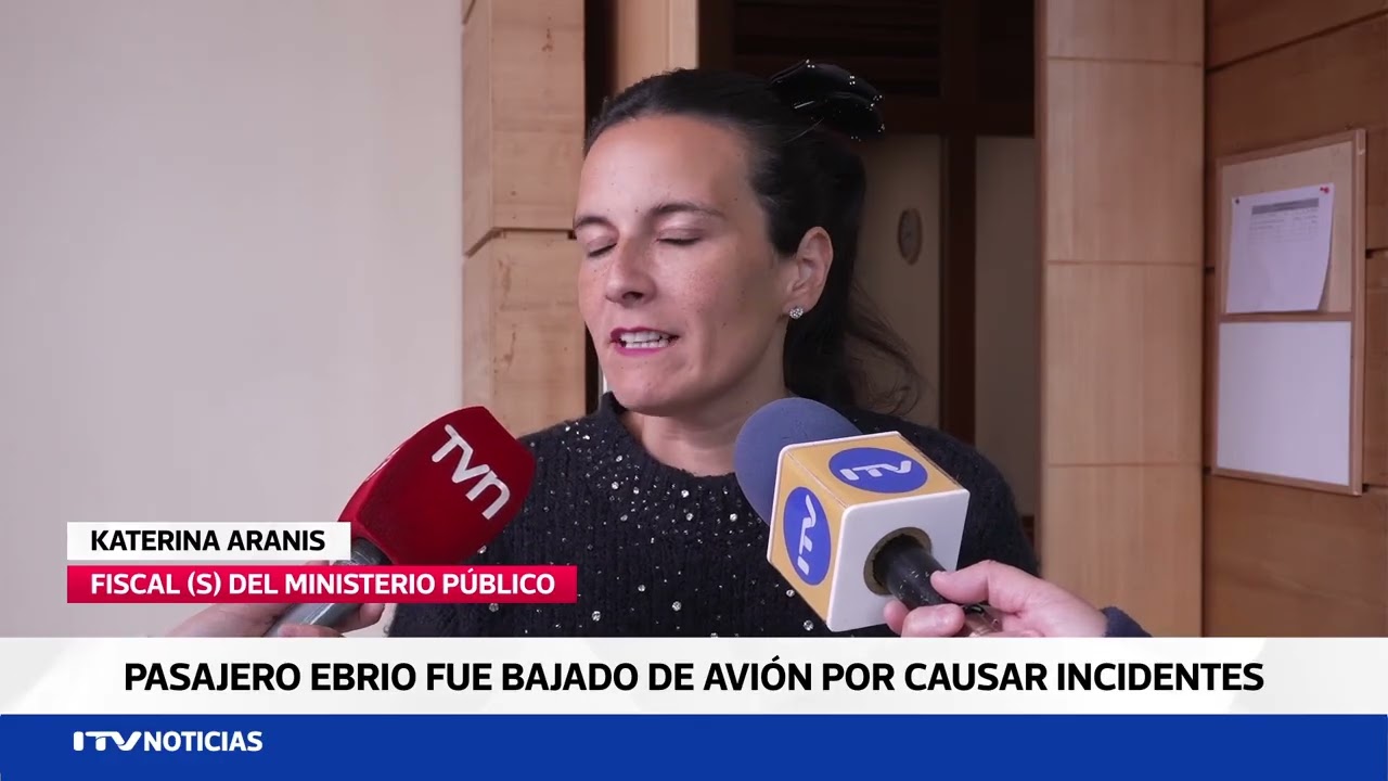 Pasajero ebrio provoca incidentes en avión en Punta Arenas y queda con prohibición de volar en SKY