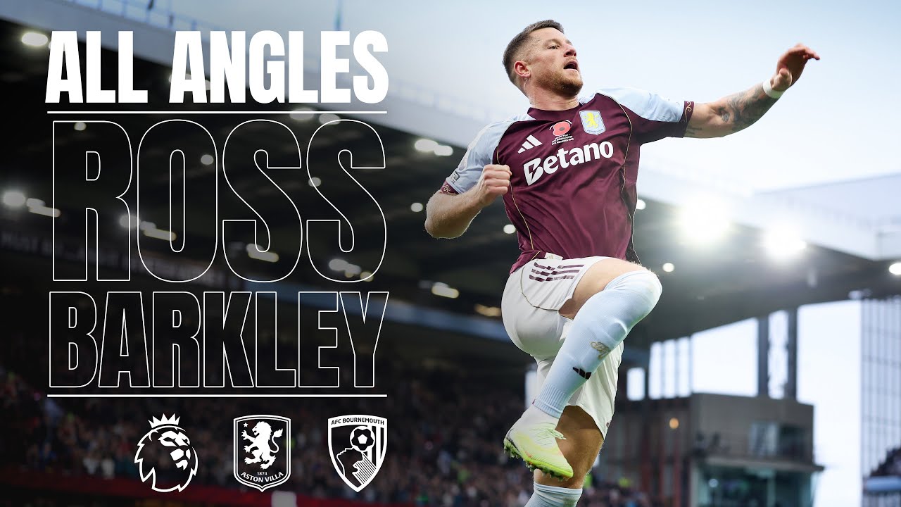 ALL ANGLES | Ross Barkley vs AFC Bournemouth