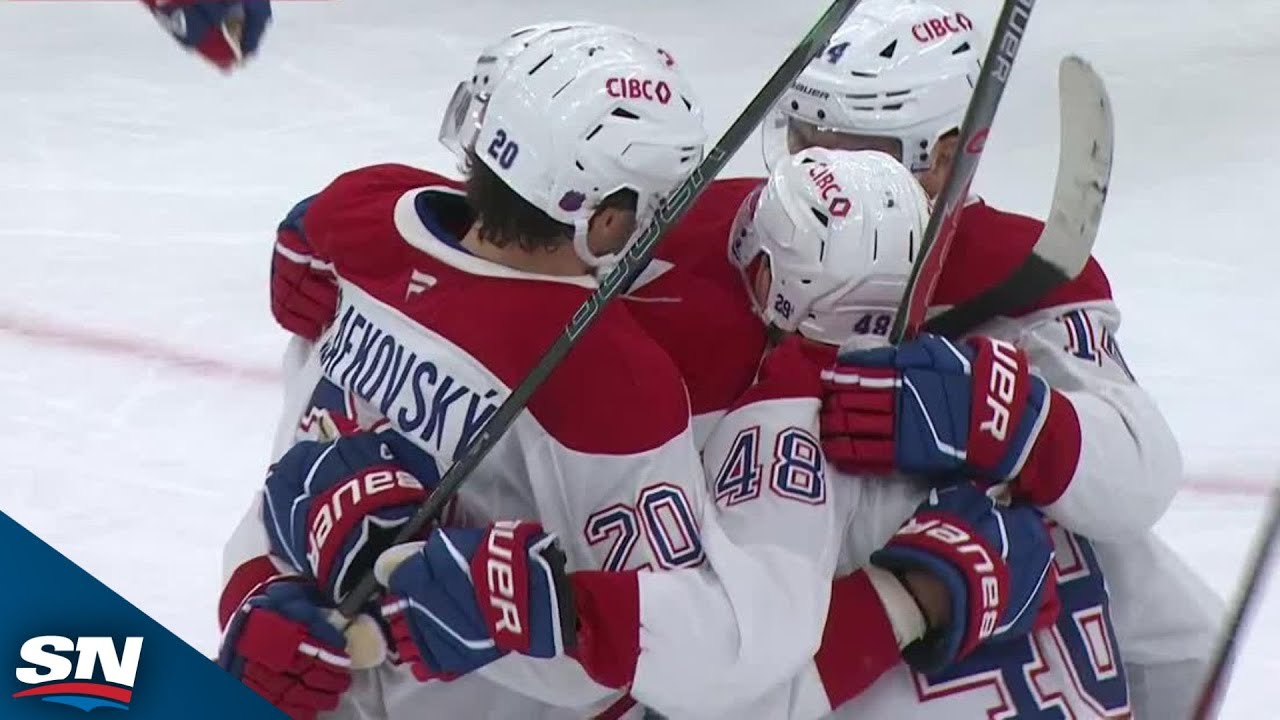 Canadiens' Kaiden Guhle Fires Go-Ahead Goal With 15 Seconds Remaining