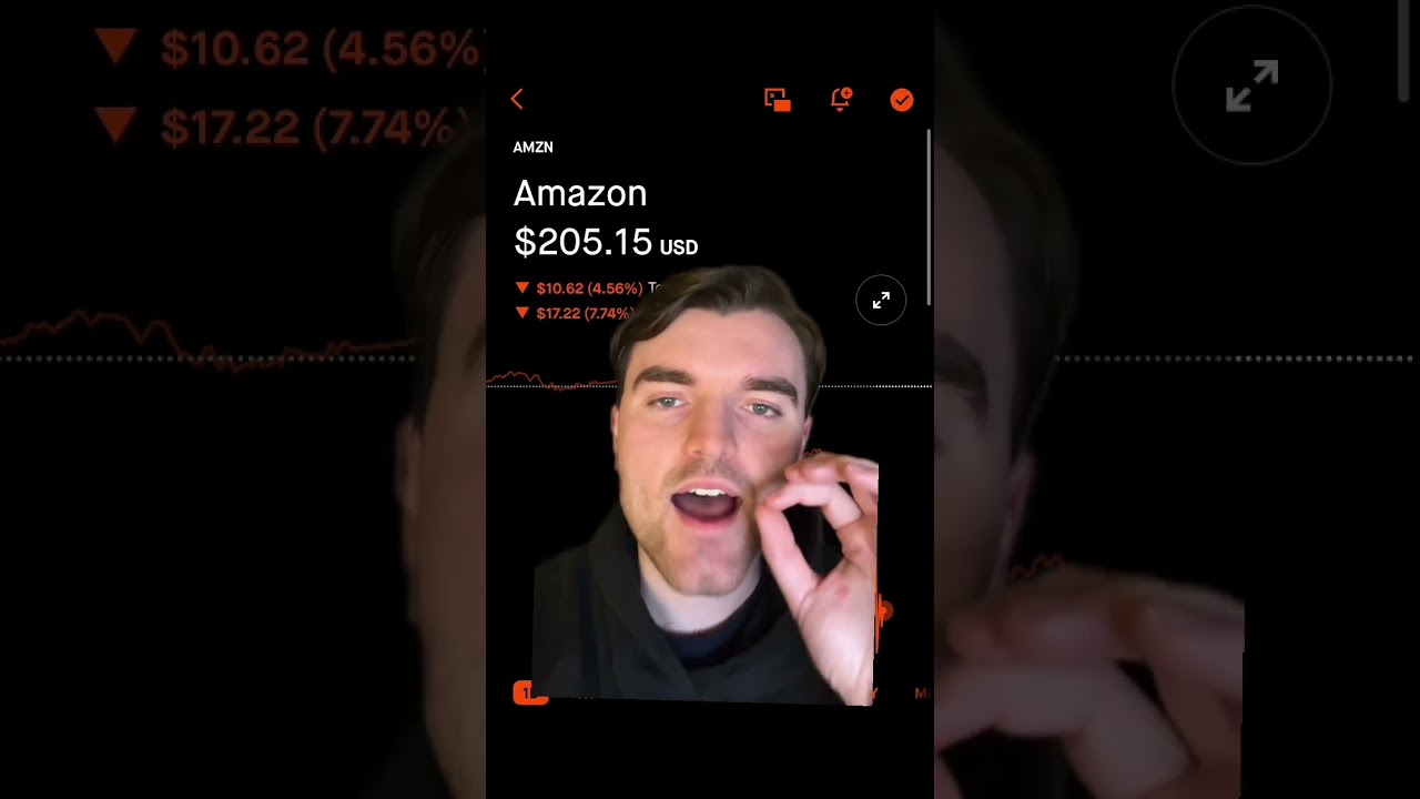 Акции Amazon падают, но я покупаю ещё &mdash; рост AWS на 24%! #инвестиции #акции #amazon