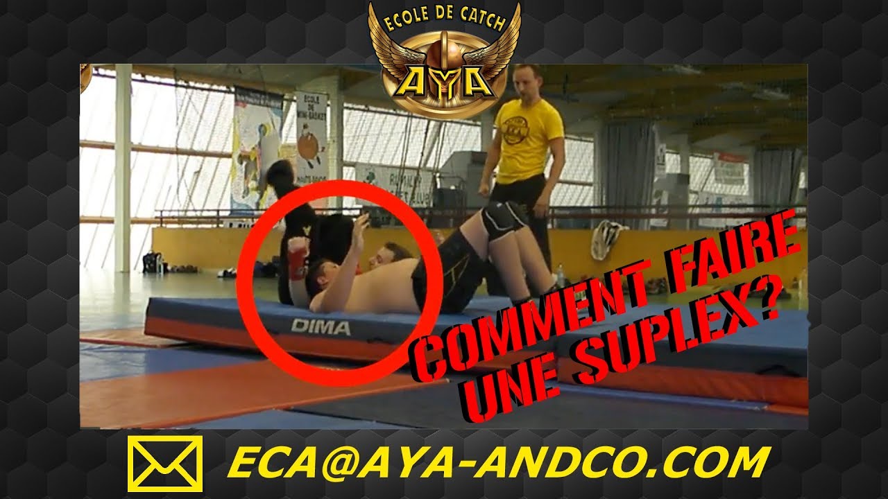 Cours de catch - Comment faire une Suplex - ECA Rumilly - catch france