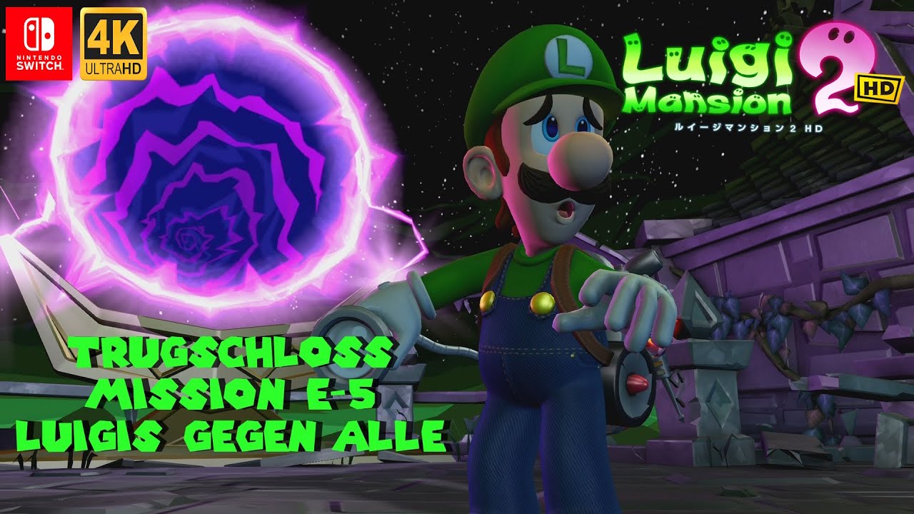 LUIGIS MANSION 2 HD 👻: Trugschloss: E-5: Luigi gegen alle ⚡ Alle Juwelen💎und BuuHuus!👻