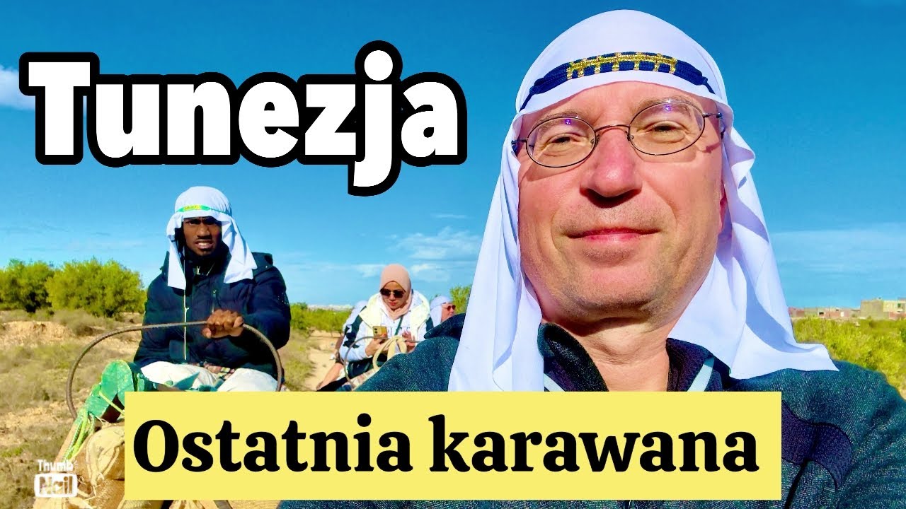 🌴 Tunezja – spokojny dzień w hotelu & karawana wielblądów | Sousse VLOG