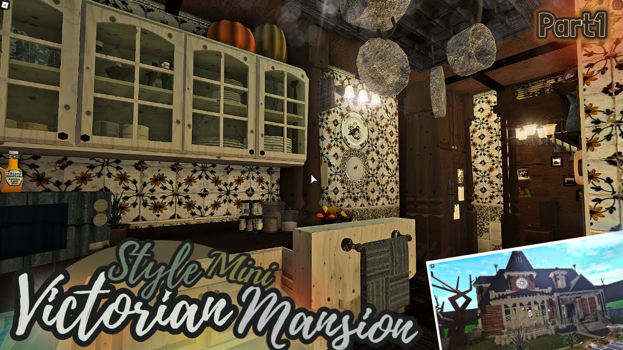 Часть мини-особняка в викторианском стиле (1/3) | Строительство дома | Bloxburg ROBLOX