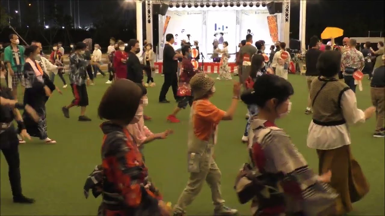 「大名古屋音頭」　2022年秋の盆踊りフェスタ７２　ららぽーと名古屋みなとアクルス