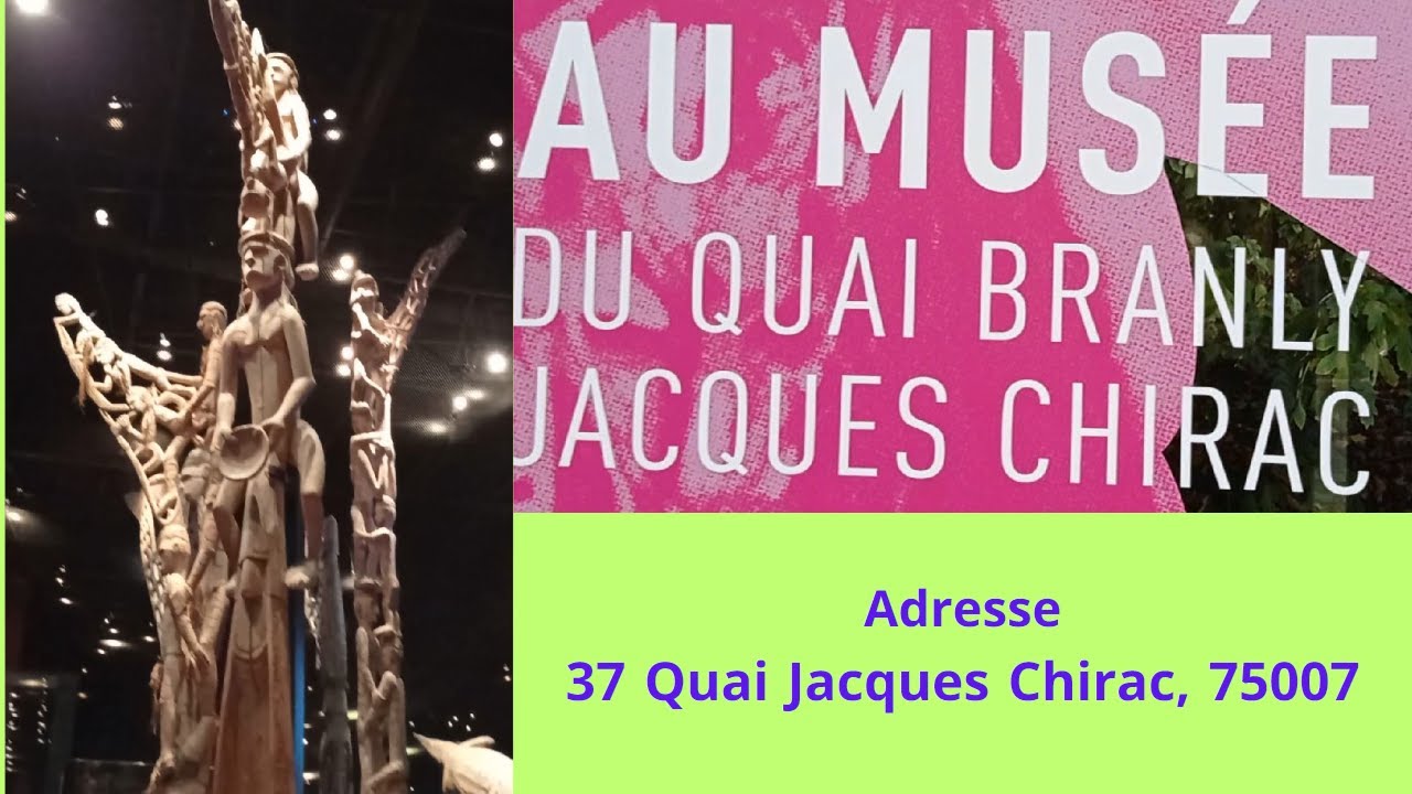 Musée Du Quai Branly Jacques Chirac à Paris