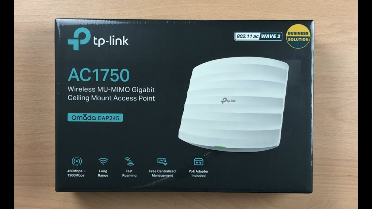 Мини-обзор: Точка доступа TP-LINK Omada EAP245 v3