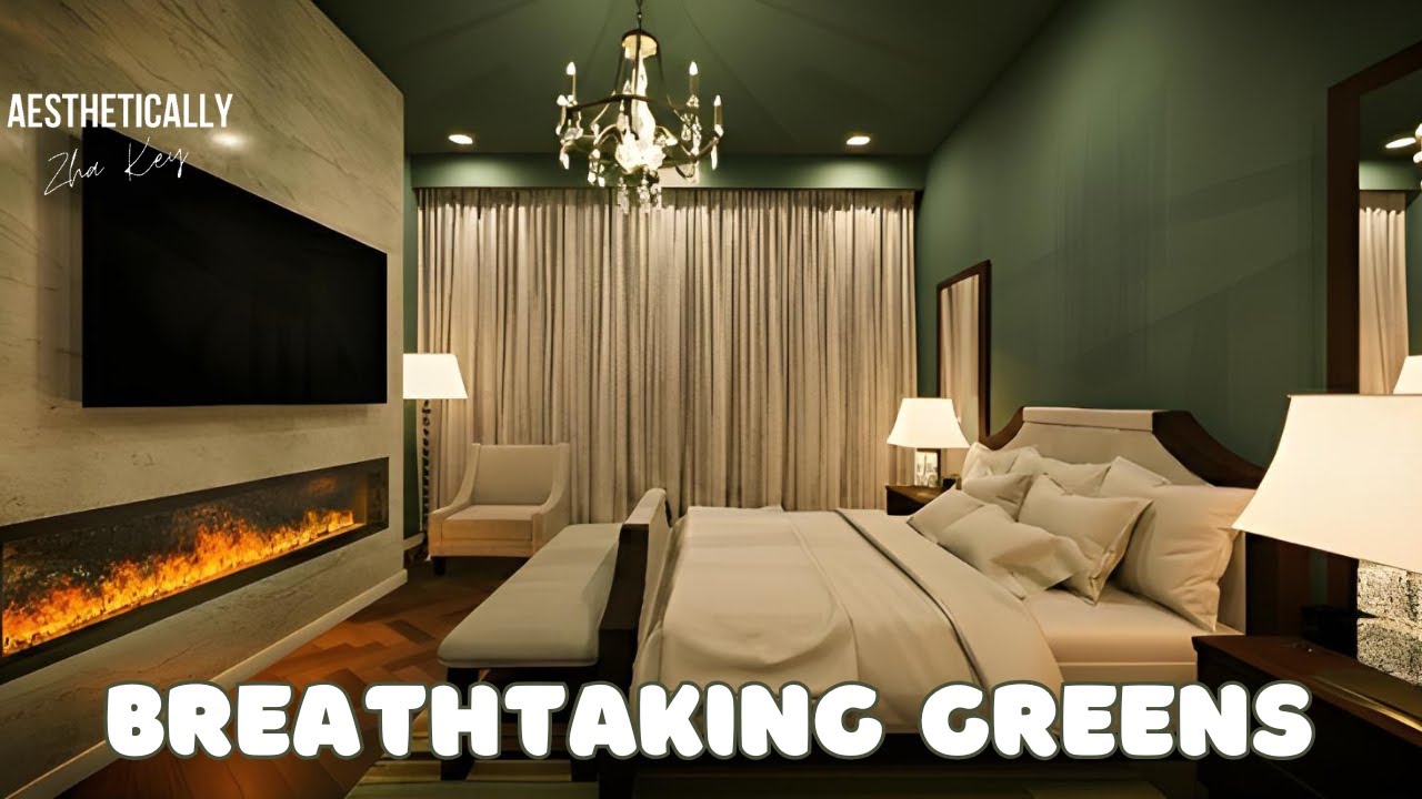 Colorful Decorating Ideas Breathtaking Greens