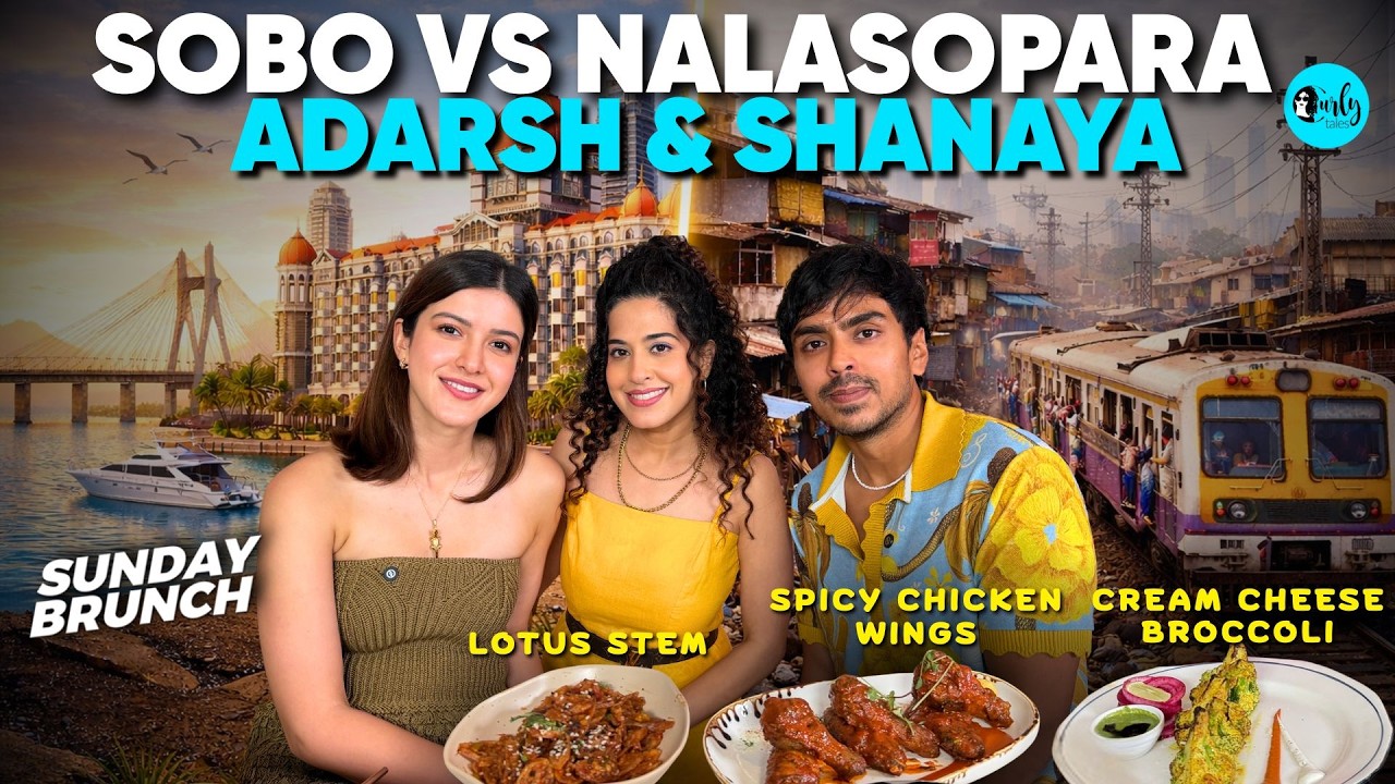 They Ate What?😱Croc Meat, Scorpions & Curd Rice with Shanaya Kapoor & Adarsh Gourav | Sunday Brunch