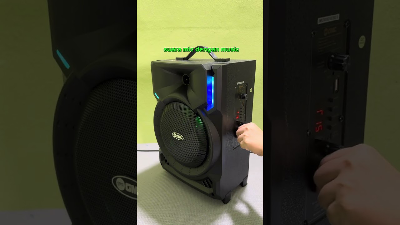 Speaker Portable Bluetooth GMC 897H #speaker #portable #blutooth #gmc #share #full #video #karaoke