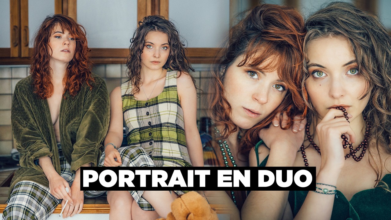 Shooting photo de Portraits EN DUO : Les coulisses