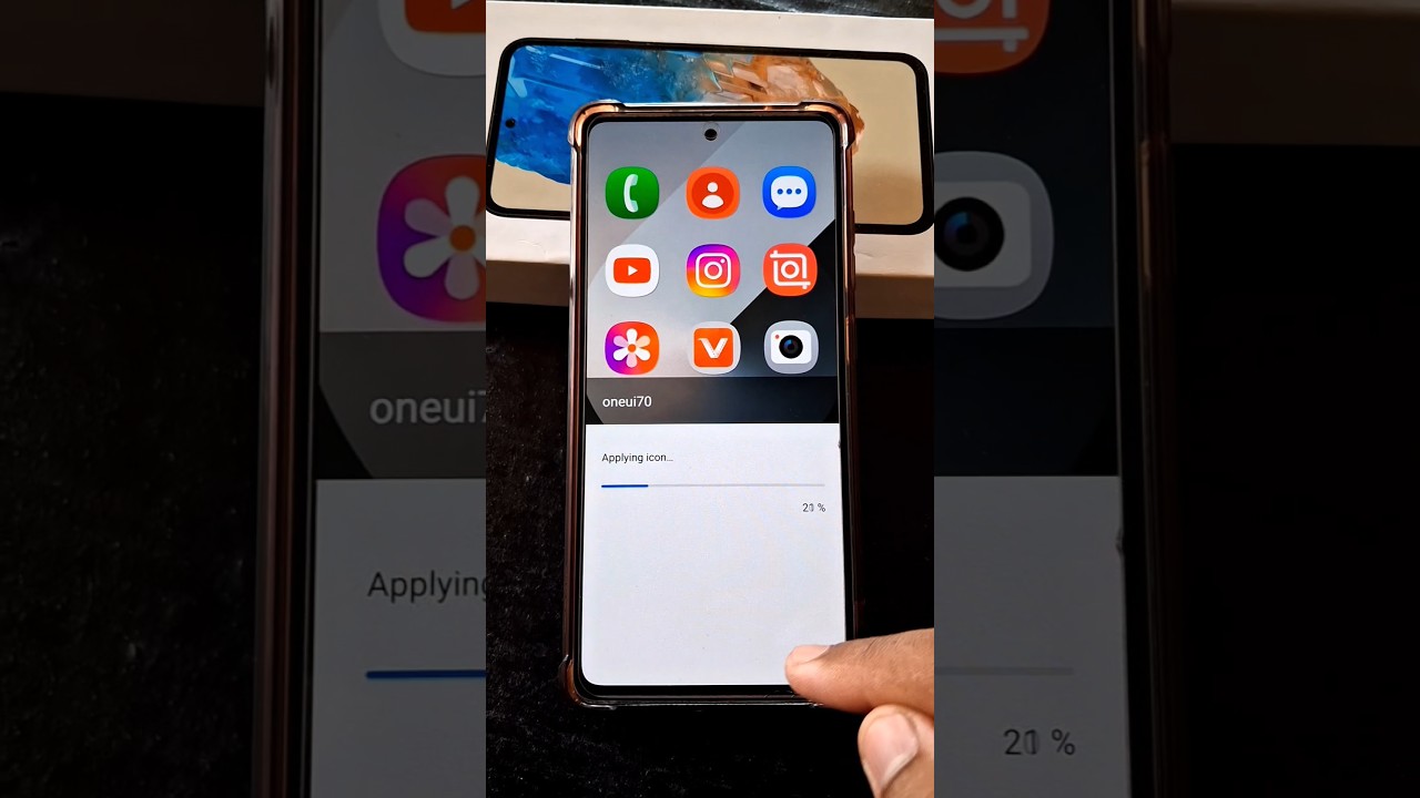 Samsung galaxy s20fe one UI 7.0 icon pack | good lock theme park