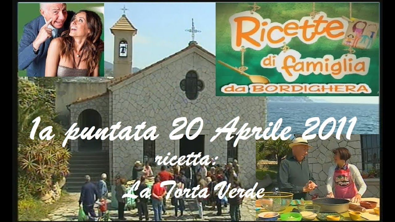 1a puntata Ricette di Famiglia a Bordighera. Ricetta: LA TORTA VERDE