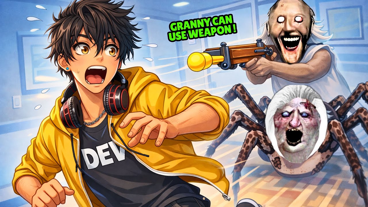 Anzu Senpai Plays Granny Rethought 😨| Epic Secret Escape
