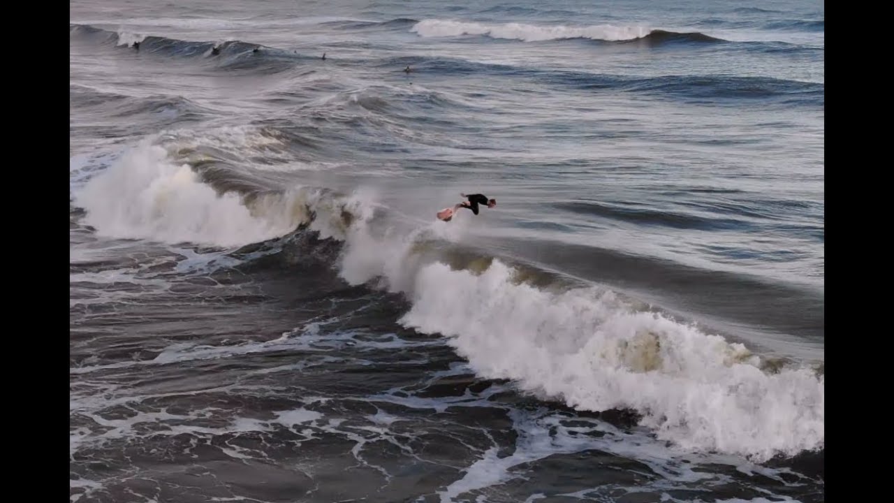 Vilano Beach | Saturday Surfing [4k]