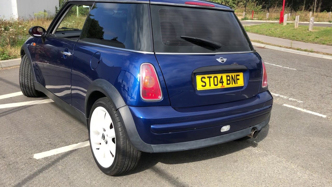 Mini one 1.6 Stage 1 Remap With Pop and Crackle Map Plus Overun Straight pipe exhaust flames cooper