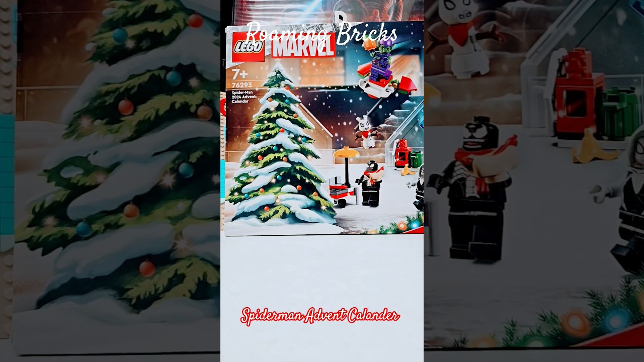 Адвент-календарь Lego Spiderman, день 1 #legoindia #afol #legochristmas #spiderman #happyholidays