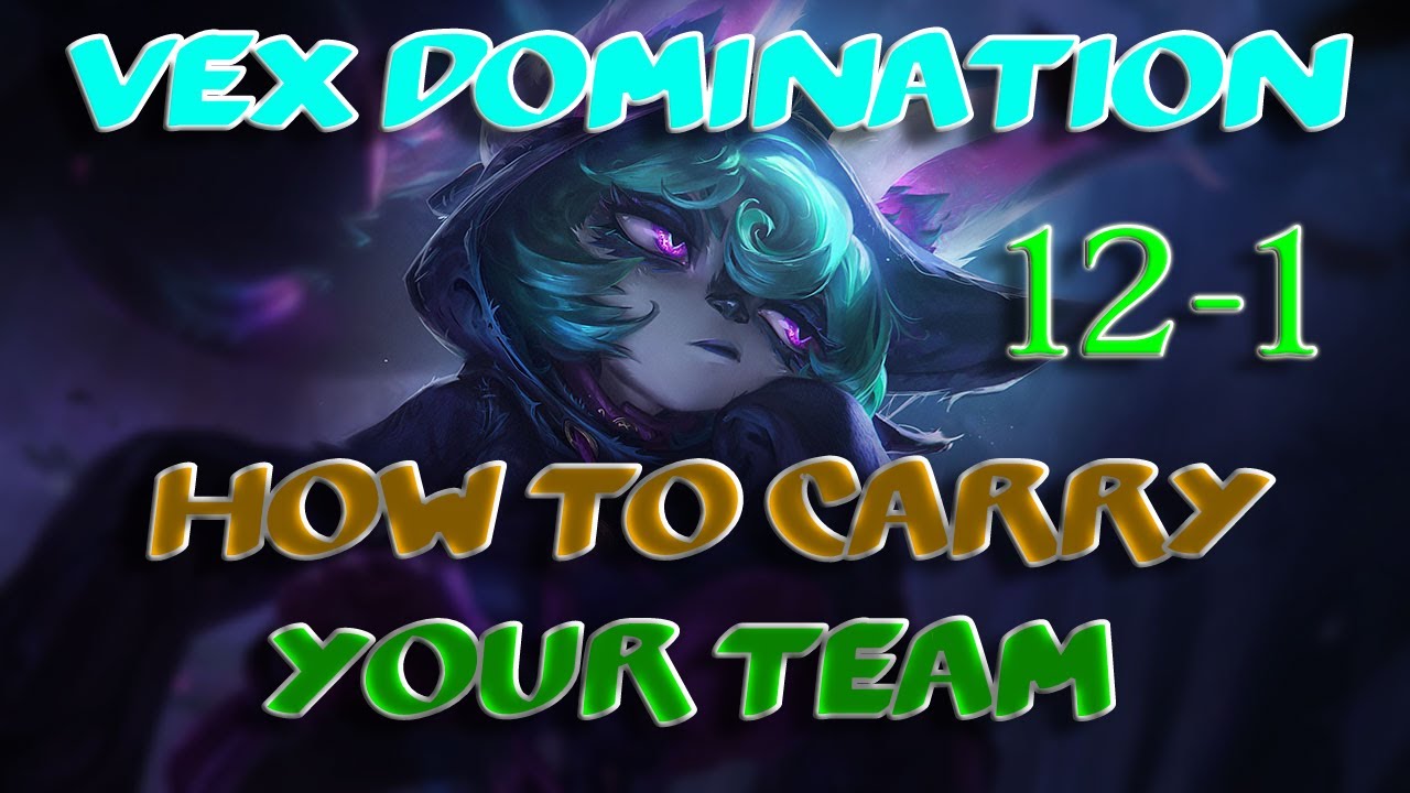 HOW TO PLAY VEX MID in SEASON 12 GUIDE | DOMINATE AND CARRY | BUILD & RUNES | League of Legends